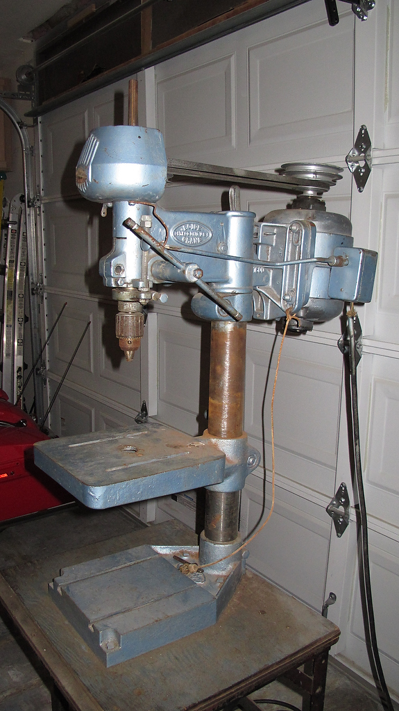 Boice crane store drill press